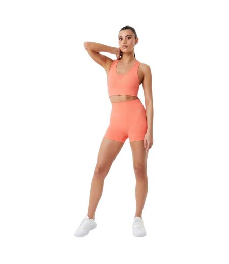 Womens/ladies Nylon Shorts Coral USA