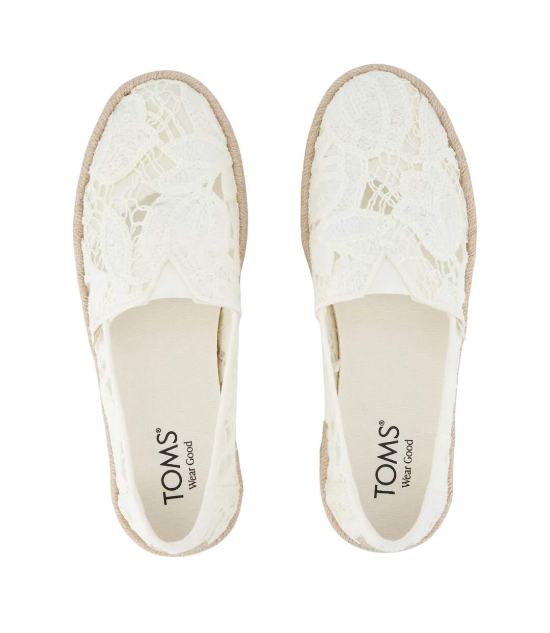 Womens/ladies Alpargata Rope 2.0 Espadrilles Natural Toms-3