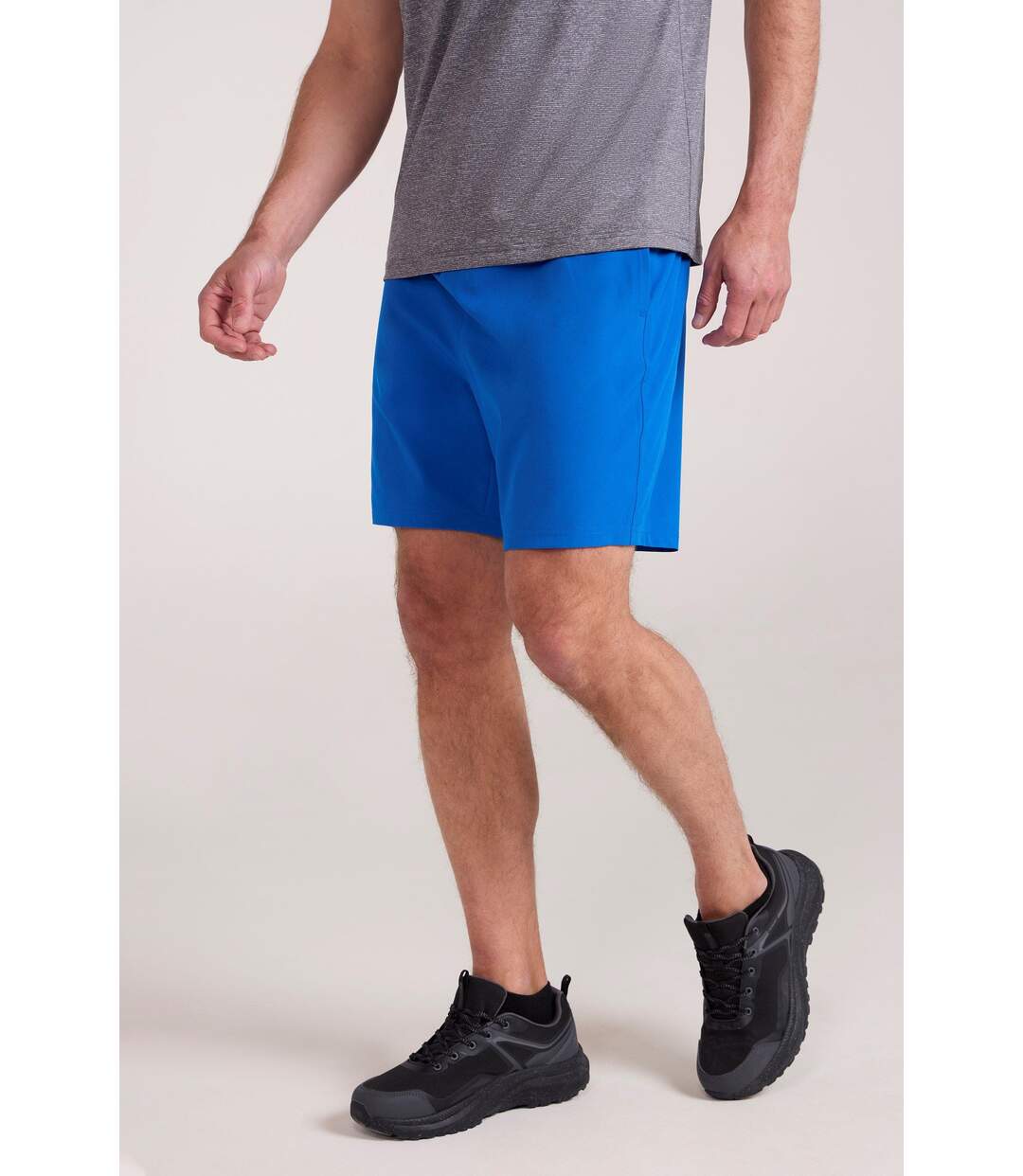 Mens hurdle shorts cobalt Mountain Warehouse-1