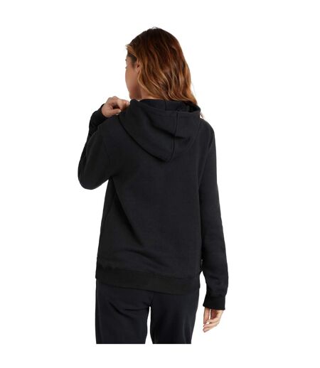 Womens/ladies Club Leisure Hoodie Black White Umbro