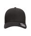 Casquette Trucker Motif/style Maille Noir Flexfit-1