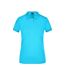 Polo Femme Turquoise Vif James And Nicholson-1