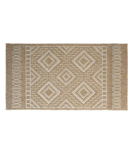 Tapis Tissé Plat Yucatan 80x150cm Naturel