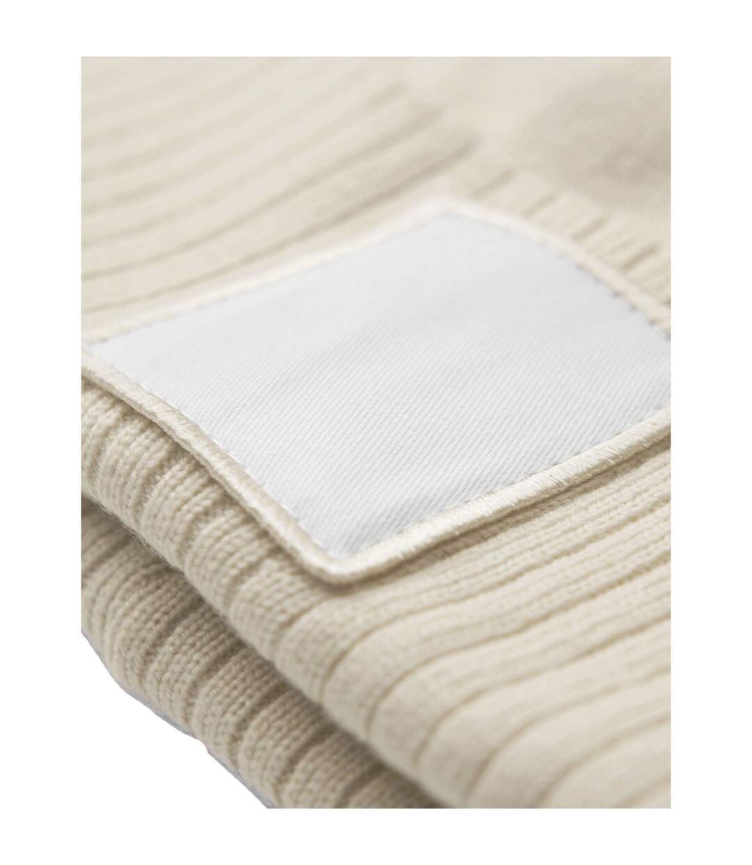 Bonnet Blanc Cassé Blanc Beechfield-2