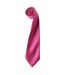 Cravate Colours Collection Taille Unique Rose Vif Premier-1