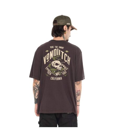 T-shirt homme relax en jersey avec print devant et dos José Vondutch