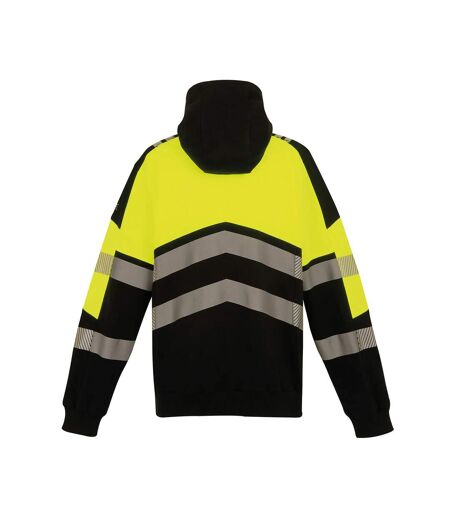 Sweat À Capuche X-pro Class Adulte Noir Jaune Regatta Professional