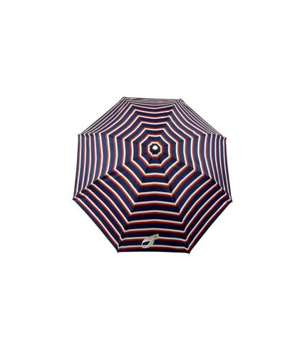 Le Parapluie Français - Parapluie pliant Rayures - marine - 7954