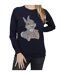 Disney - Sweat CLASSIC - Femme (Bleu marine) - UTBI1063-1
