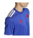 Haut De Rugby Manches Courtes Motif/style France 2025/2026 Adulte Bleu Adidas-4