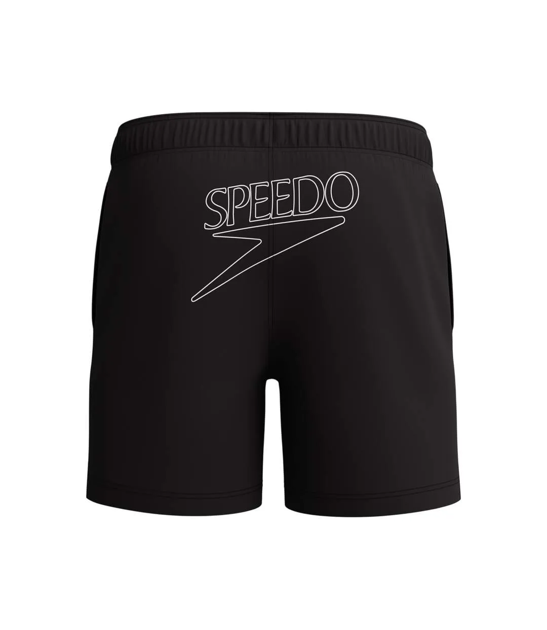 Mens Classic Volley Logo Swim Shorts Black Speedo-2