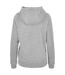 Sweat À Capuche Basic Femme Gris Chiné Build Your Brand-3