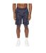 Short À Poches Motif/style Camouflage Bardon Homme Bleu Marine Camouflage Crosshatch-2