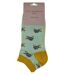 Ladies Bamboo Trainer Socks | Miss Sparrow | Breathable Low Cut Socks for Women
