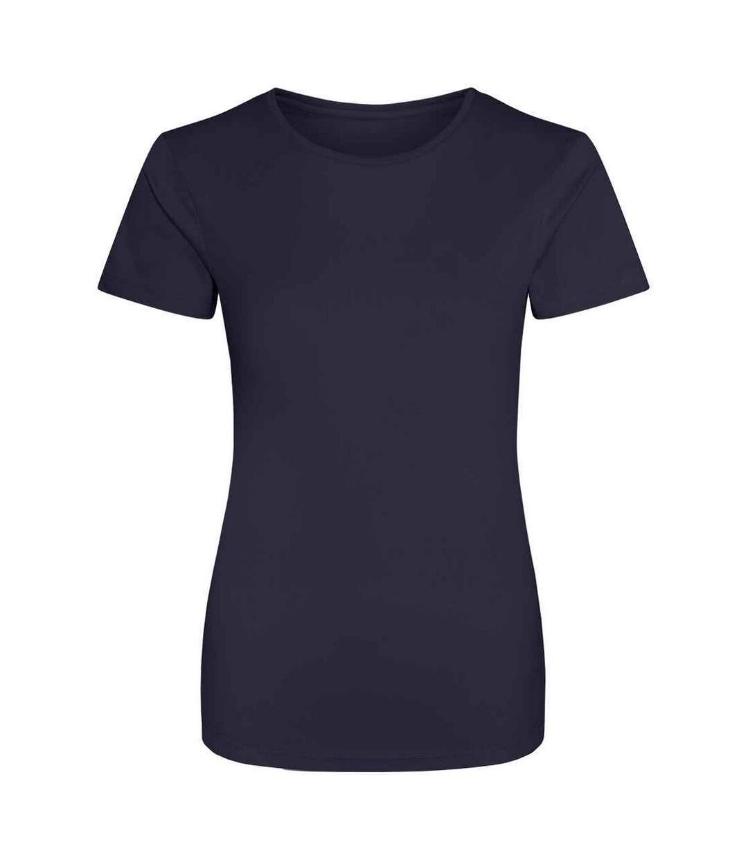 T-shirt de sport femme bleu marine AWDis