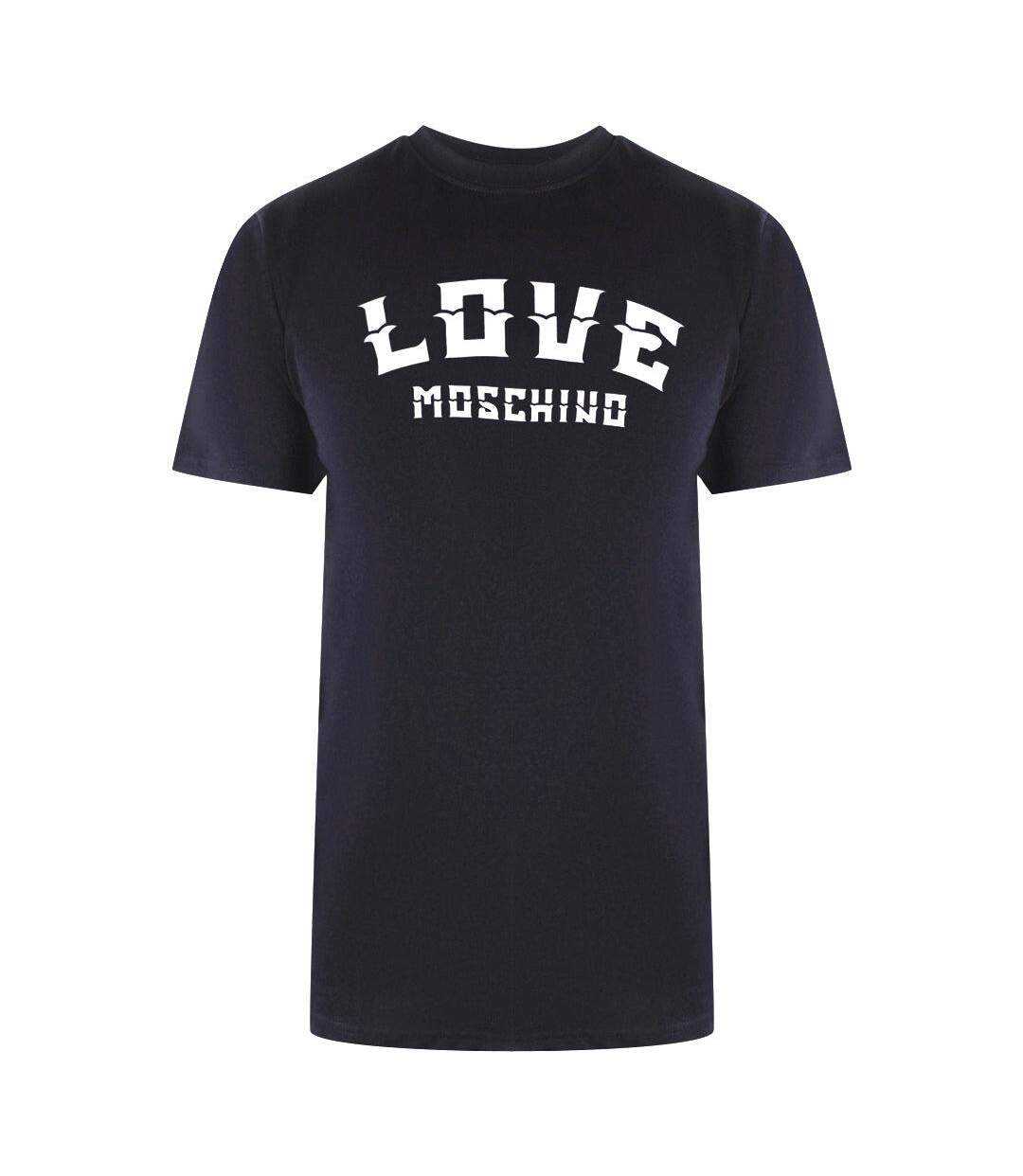 T-shirt Motif/style Vif Homme Bleu Marine Foncé Love Moschino-1