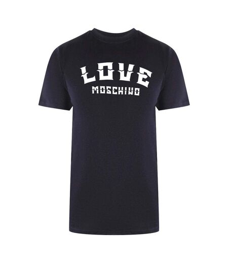 T-shirt Motif/style Vif Homme Bleu Marine Foncé Love Moschino