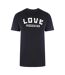T-shirt Motif/style Vif Homme Bleu Marine Foncé Love Moschino-1