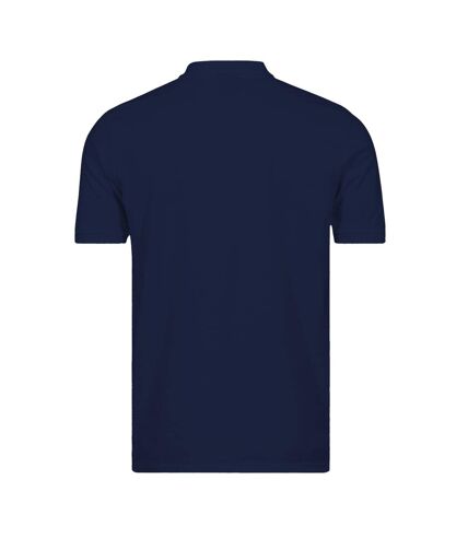 Polo à manches courtes homme bleu marine B&C Heavymill