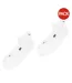 Lot De 2  Socquettes Course À Pied Homme Blanc Karrimor-1