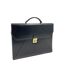 Katana - Cartable en cuir 2 soufflets - noir - 2784