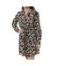 Robe Noir/Beige à Motifs Femme JDY Piper - L