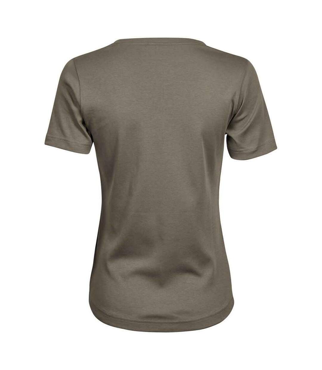 T-shirt interlock femme argile Tee Jays