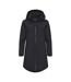 Womens/ladies Wedderburn Waterproof Jacket Black Cutter & Buck-1