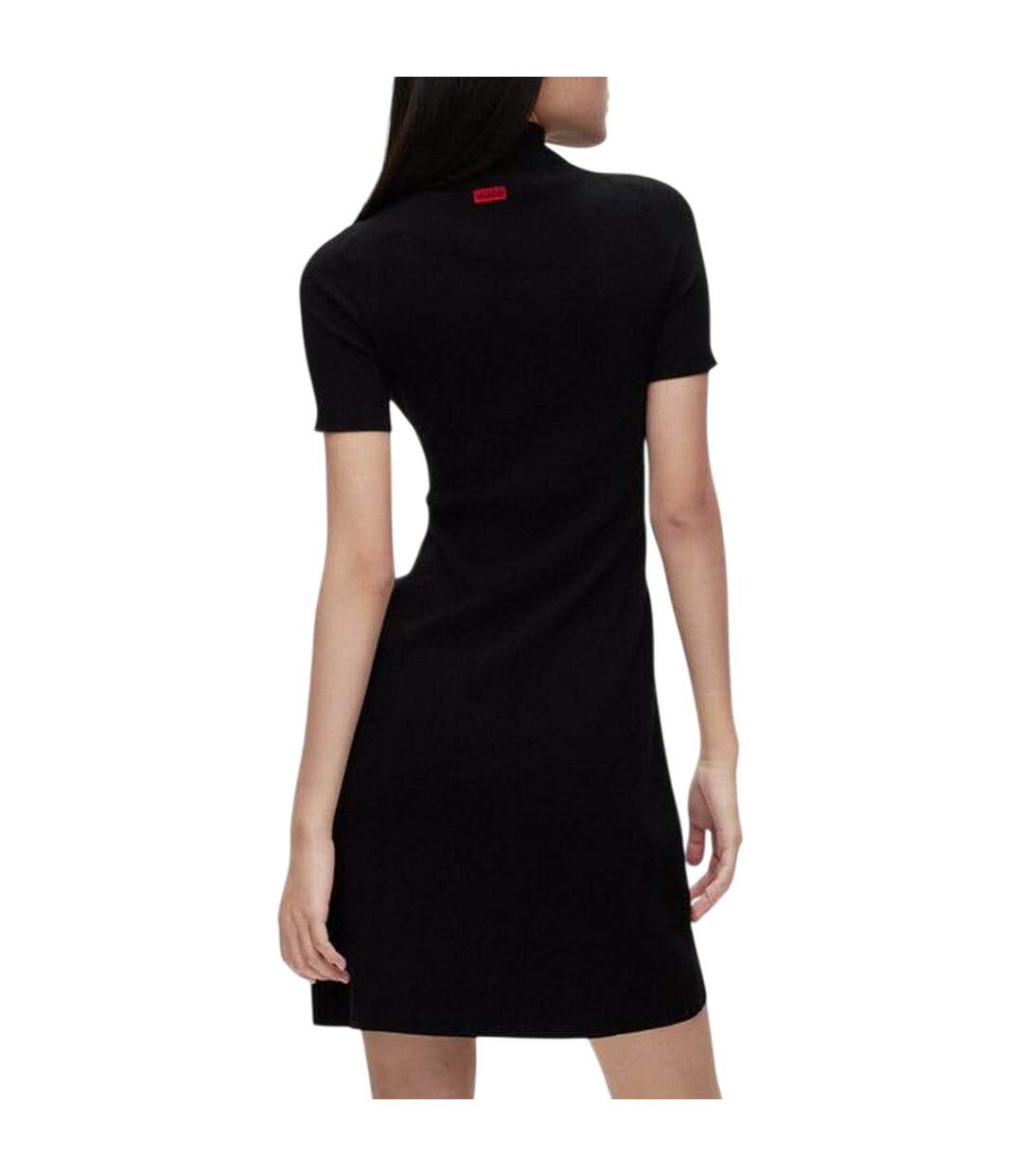 Womens/ladies Sharizy Dress Black Hugo-2