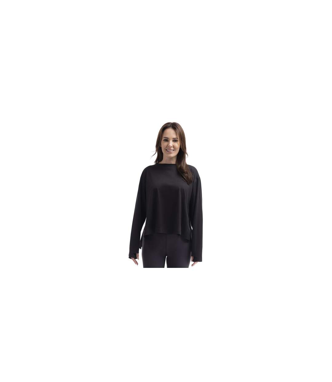 Haut Esmeralda Femme Noir Trespass-1