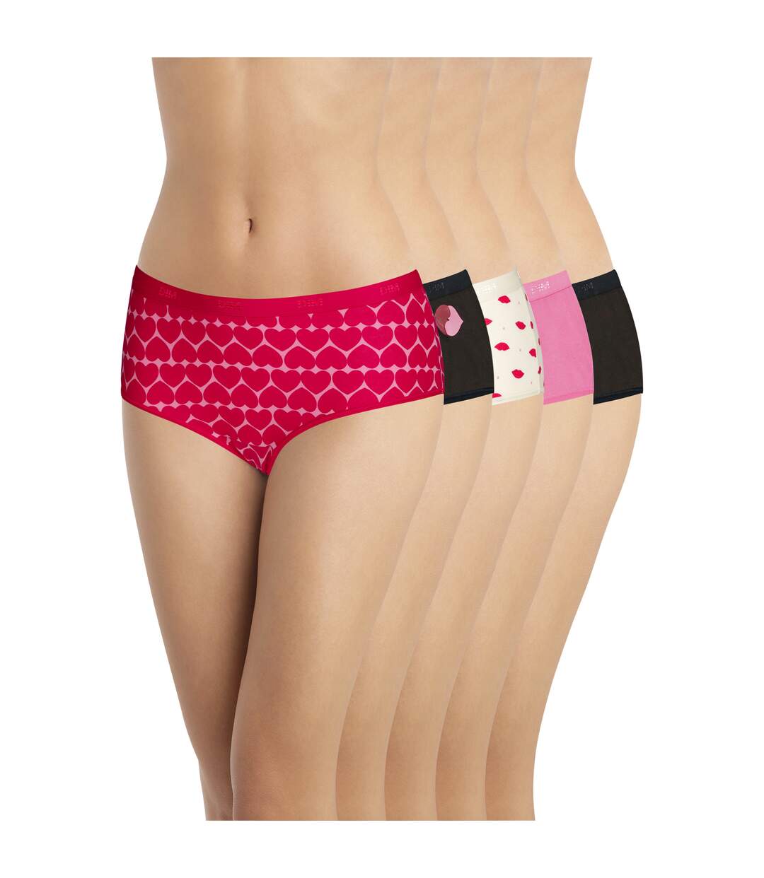 Lot de 5 Shorties Les Pockets Coton-1
