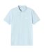 Polo Manches Courtes Homme Bleu Ciel Pretty Green-1