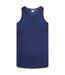Duke Mens Fabio-1 Muscle Vest (Navy) - UTDC173-1