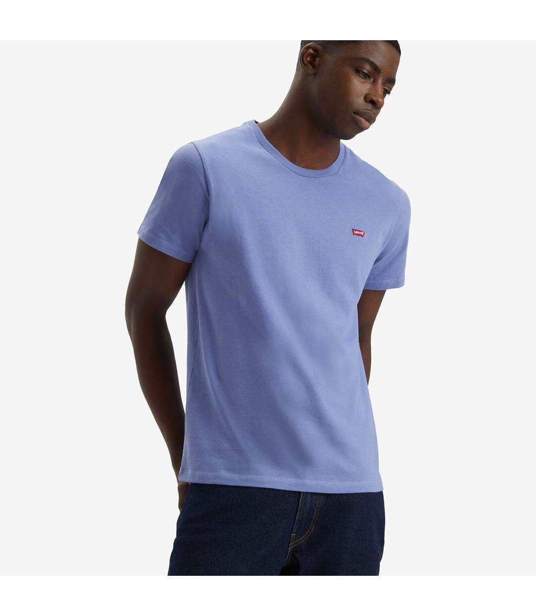 T-shirt Original Housemark Homme Bleu Clair Levis-4