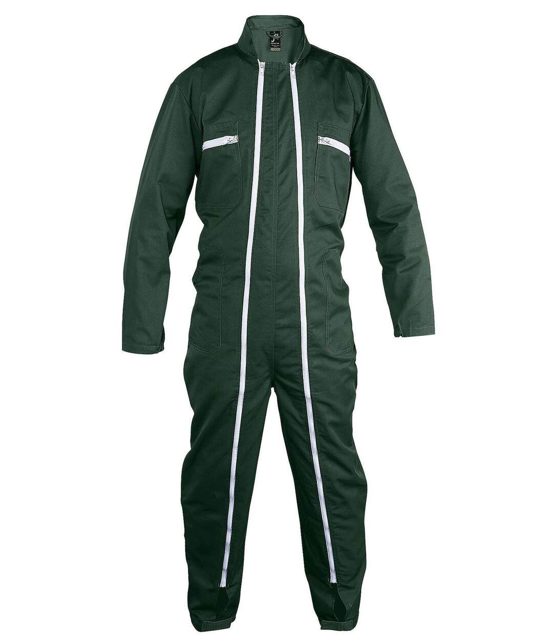 Combinaison de travail homme double zip - vert - 80901