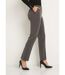 Pantalon droit taille semi-élastiquée-3