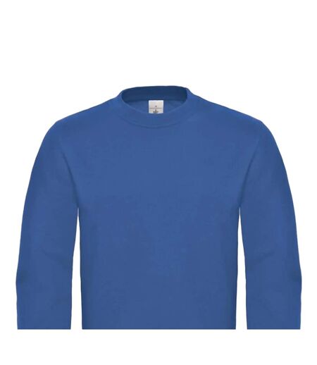 Mens id.002 cotton sweatshirt royal blue B&C