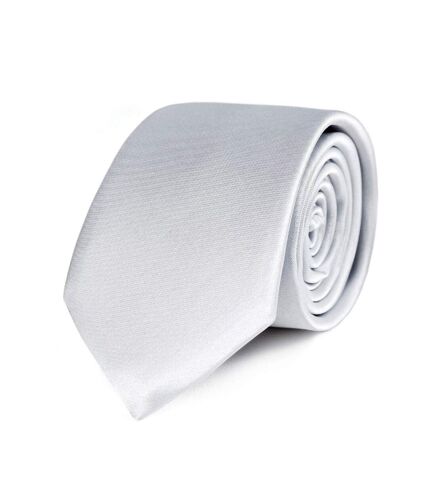 Cravate Slim unie  - Fabriqué en UE