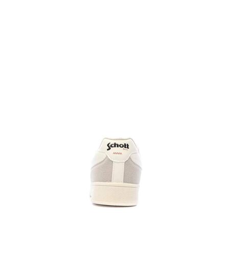 Baskets blanc homme schott  titan