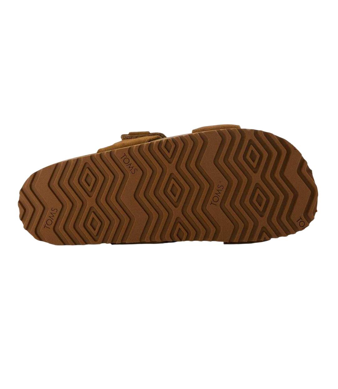 Mens Nico Suede Flat Sandals Dark Brown Toms-4