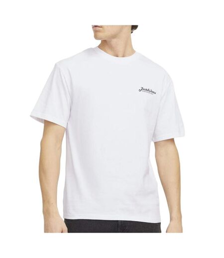 T-Shirt blanc homme jack & jones beau