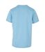 T-shirt À Col Rond Pour Hommes Bleu Baltique Build Your Brand-2