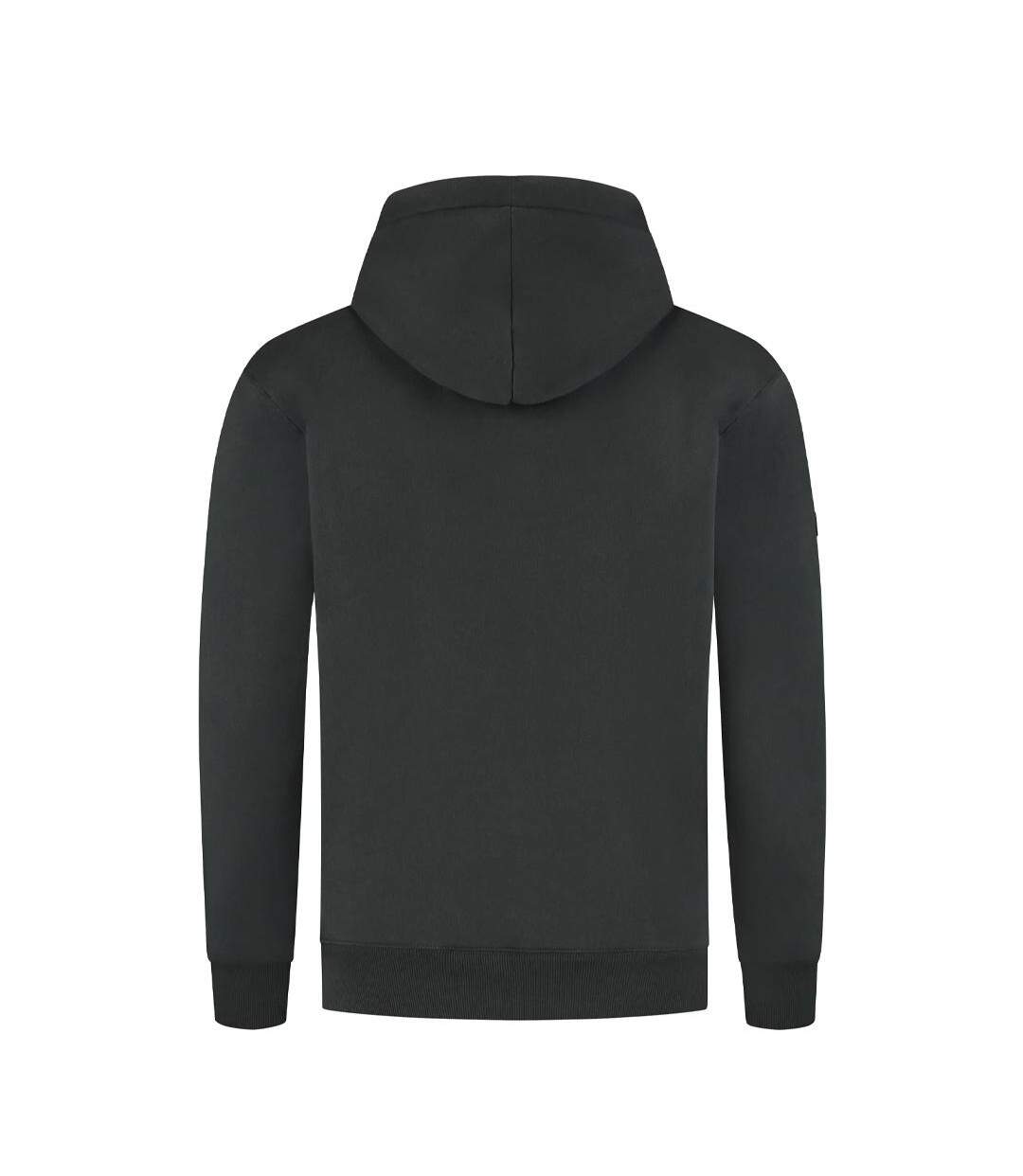 Sweat zippé noir homme superdry borg-2