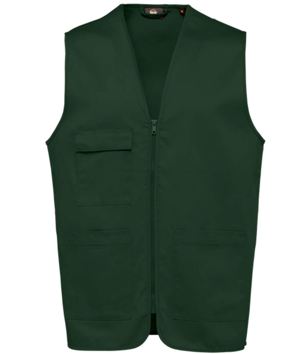 Gilet multipoches léger sans manches - Unisexe - WK608 - vert forêt-2