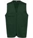 Gilet multipoches léger sans manches - Unisexe - WK608 - vert forêt-2