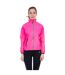 Trespass Womens/Ladies Beaming Packaway Hi-Vis Jacket (Hi Visibility Pink) - UTTP4616-1