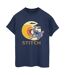 Disney Femmes/Les femmes Lilo & Stitch Summer Waves - T-shirt boyfriend en coton (Bleu marine) - UTBI29954-1