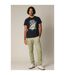 T-shirt en coton à manches courtes avec graphisme sur le devant CAIMAN-5