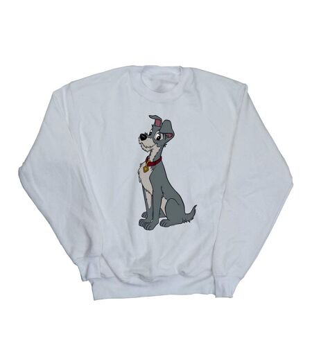 Disney - Sweat LADY AND THE TRAMP SPAGHETTI HEART - Femme (Blanc) - UTBI13969