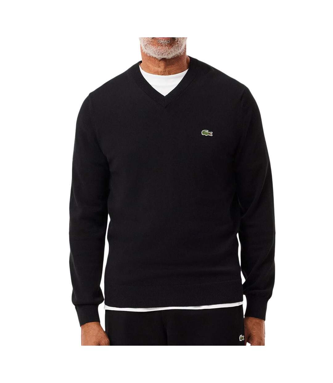 Pull Noir Homme Lacoste AH2183 - 3XL-1